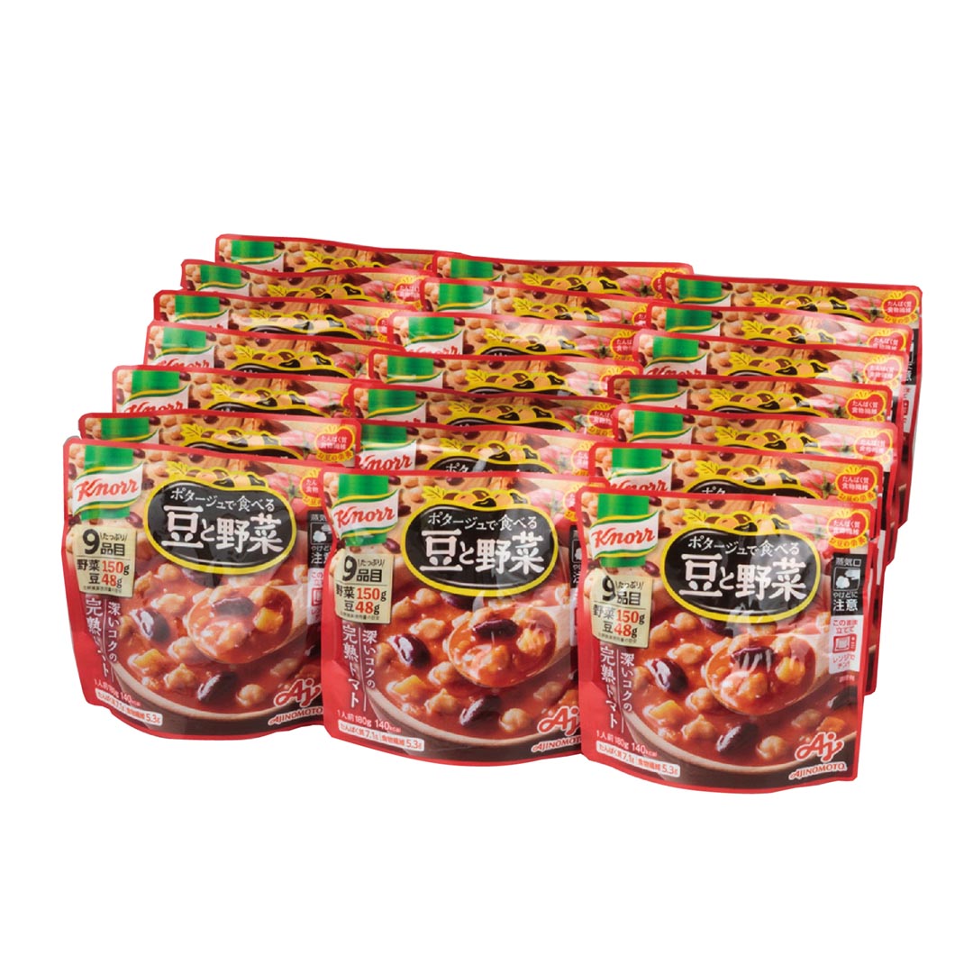 499303〈味の素〉「クノール®」ポタージュで食べる 豆と野菜 深いコクの完熟トマト
