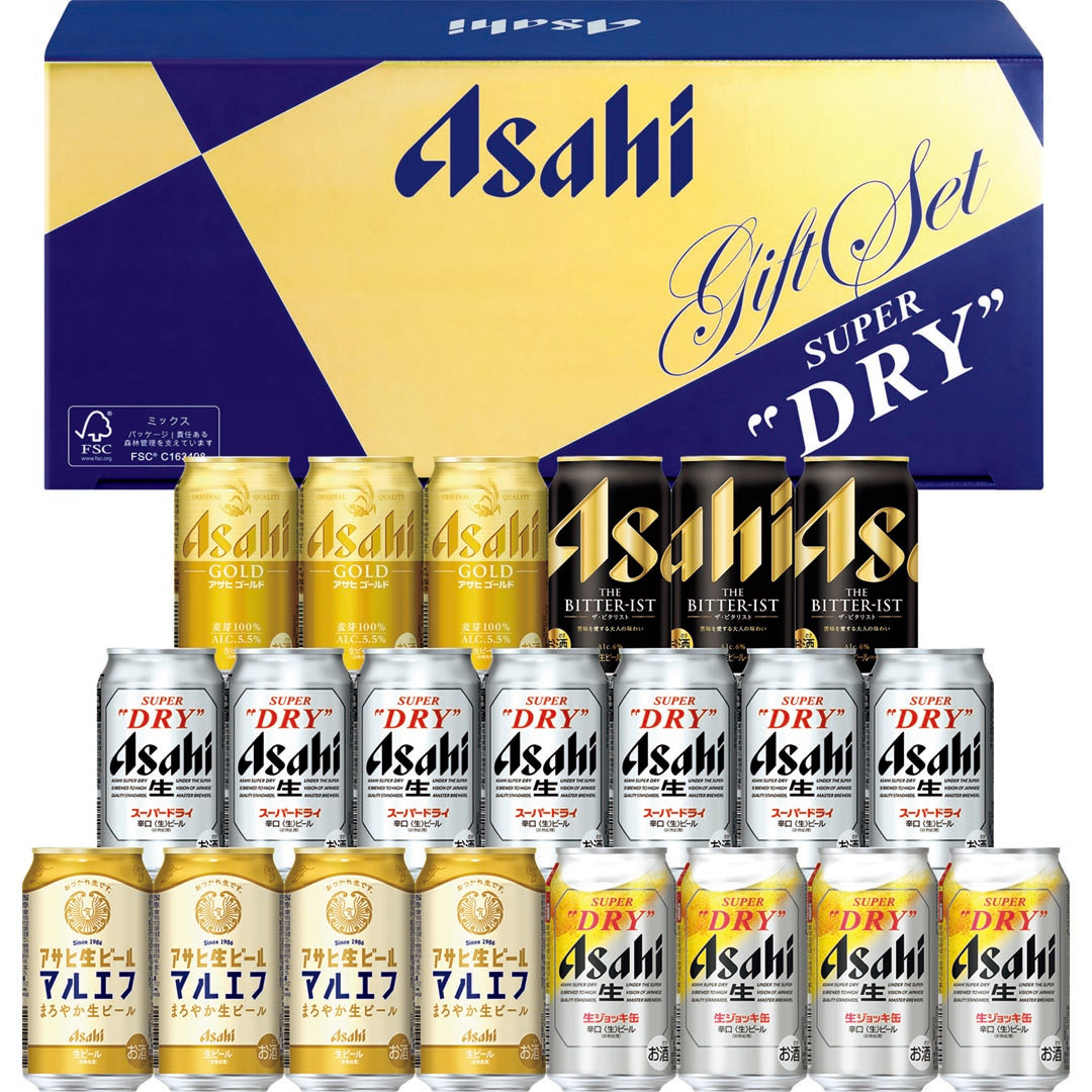 001063〈アサヒ〉アサヒビール5種セット