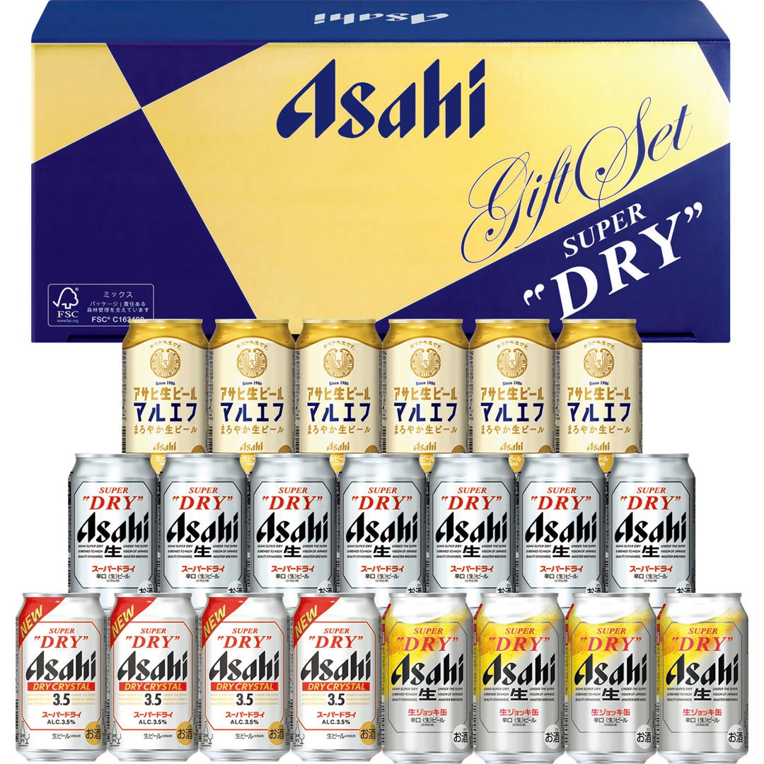 001223〈アサヒ〉アサヒビール4種セット