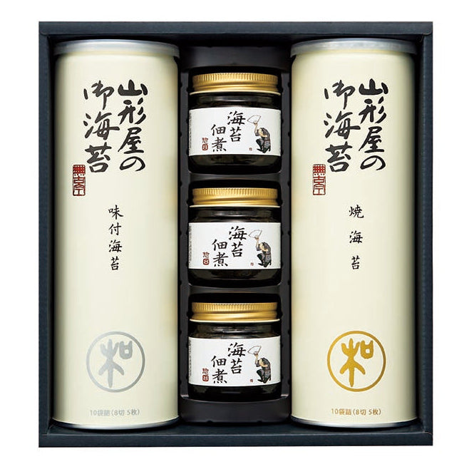 034383〈山形屋海苔店〉海苔・佃煮詰合せ