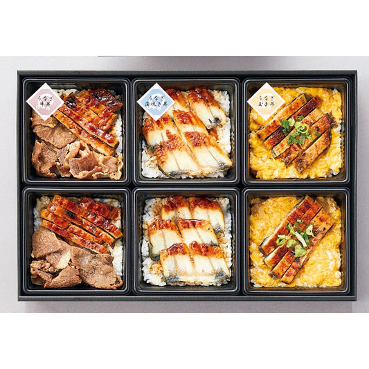048873少量うなぎ蒲焼丼ぶり詰合せ(レンジ対応)