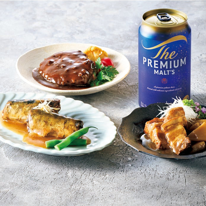 AA049193〈サントリー〉ザ・プレミアム・モルツ×tabete(タベテ) まごころを食卓に「膳」詰合せ