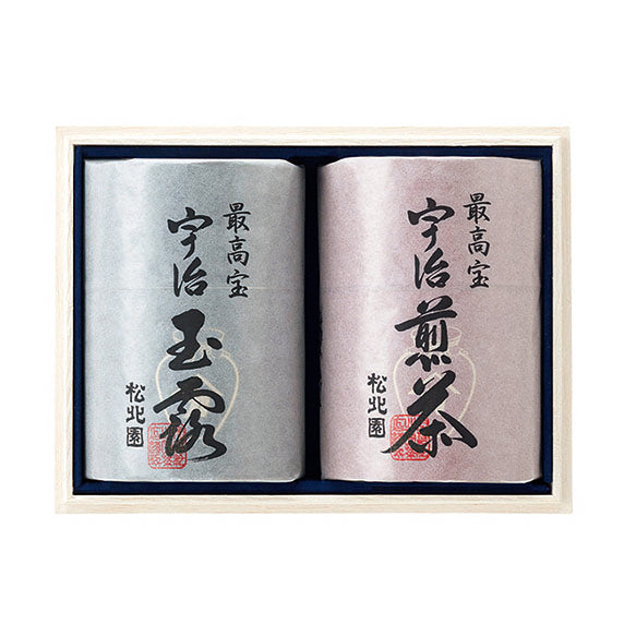 〈松北園〉宇治玉露・煎茶詰合せ