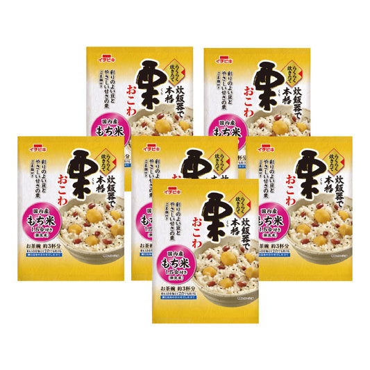 499493〈イチビキ〉らくらく炊きたておこわ栗