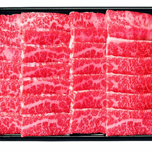 702081〈吉田ハム〉飛騨牛５等級絶品カルビ焼肉用