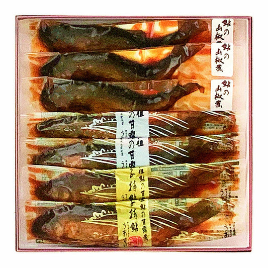 788071〈うおすけ〉鮎・子持ち鮎の甘露煮詰合せ