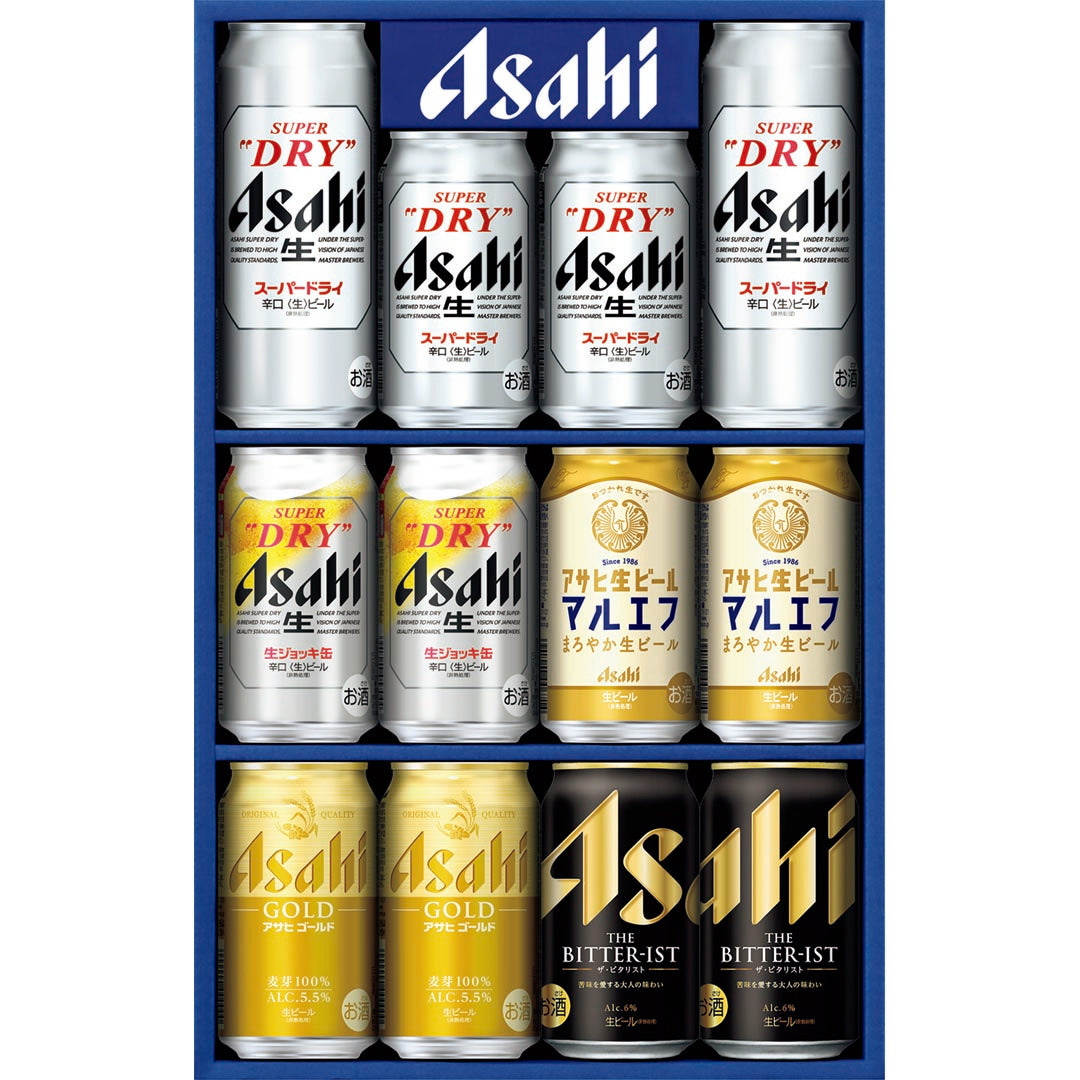 001033〈アサヒ〉アサヒビール５種セット