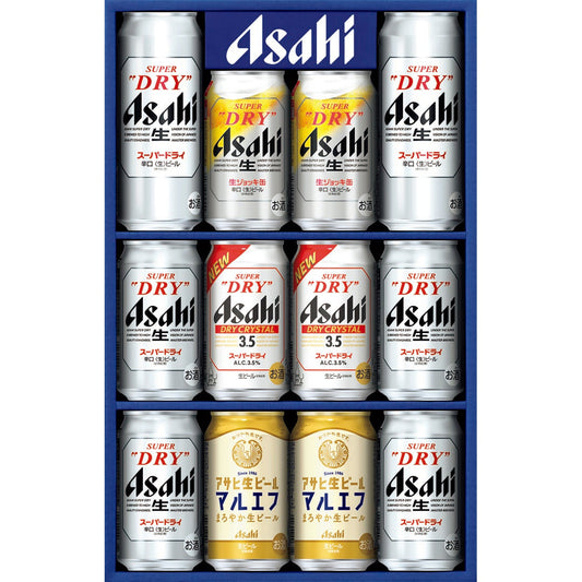 001113〈アサヒ〉アサヒビール４種セット