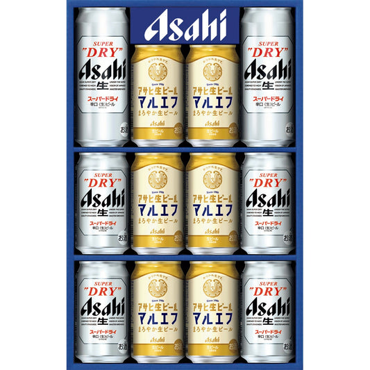 001173〈アサヒ〉スーパードライ・アサヒ生ビールダブルセット