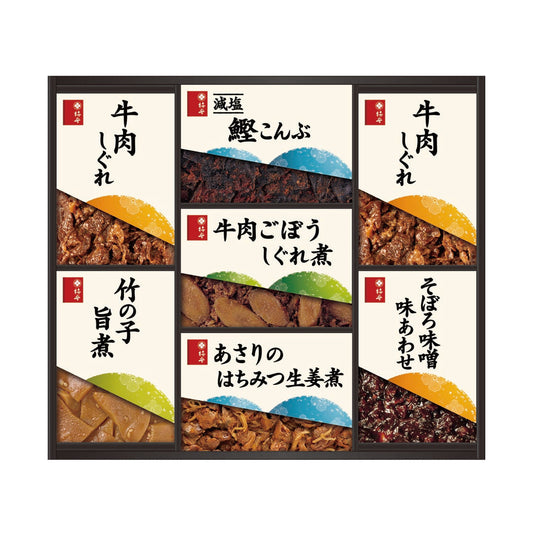 AA012033〈柿安〉料亭しぐれ煮詰合せ