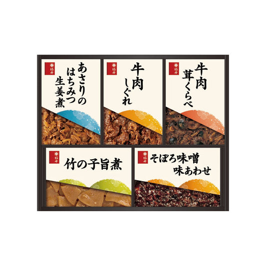 012043〈柿安〉料亭しぐれ煮詰合せ