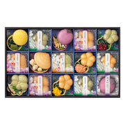 014223〈京洛　辻が花〉京のお茶漬とお吸物　夏の彩り最中詰合せ
