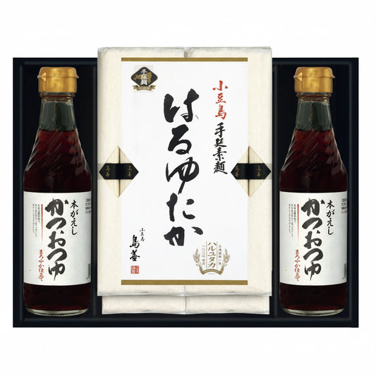 022093〈島善〉小豆島素麺「はるゆたか」・つゆ詰合せ