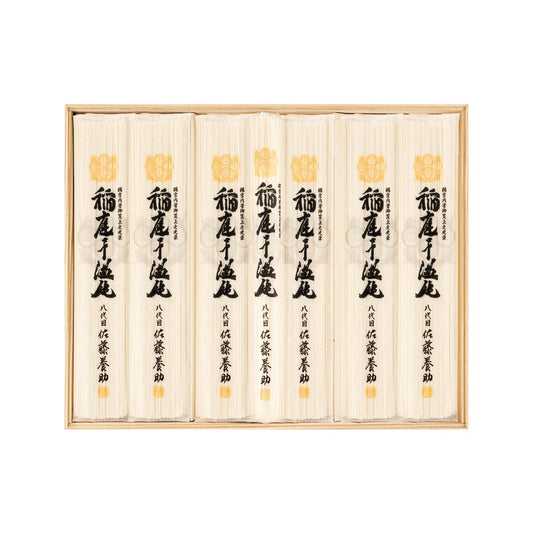 ZZ023123創業万延元年〈佐藤養助〉稲庭干温飩