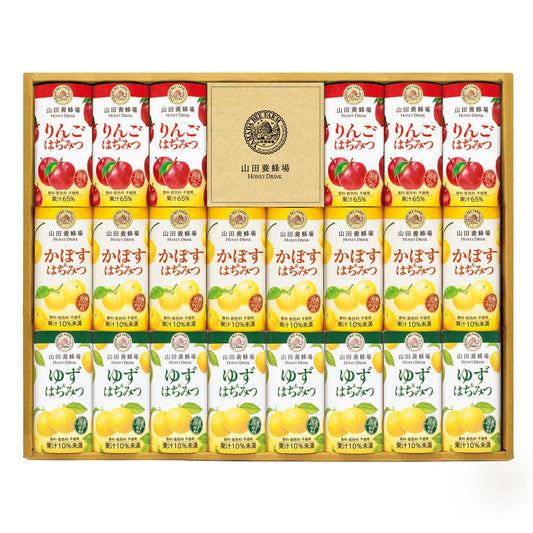 027373〈山田養蜂場〉ハニードリンク３種詰合せ