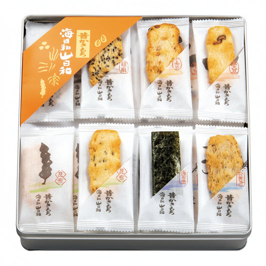 AA039353〈王様堂本店〉昔かきもち「海日和山日和」