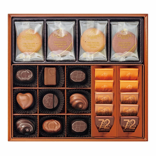 040093〈ゴディバ〉チョコレート＆クッキー　アソートメント