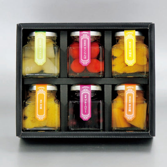 048683〈ＦＲＵＩＴＳ－Ｊ〉国産果実のミニコンポート詰合せ