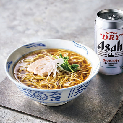 049083〈アサヒ〉スーパードライ×ｔａｂｅｔｅ（タベテ）　だし麺食べくらべセット