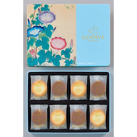 051103東京国立近代美術館　限定ギフト〈ゴディバ〉朝顔（あさがお）　ラングドシャクッキーアソートメント