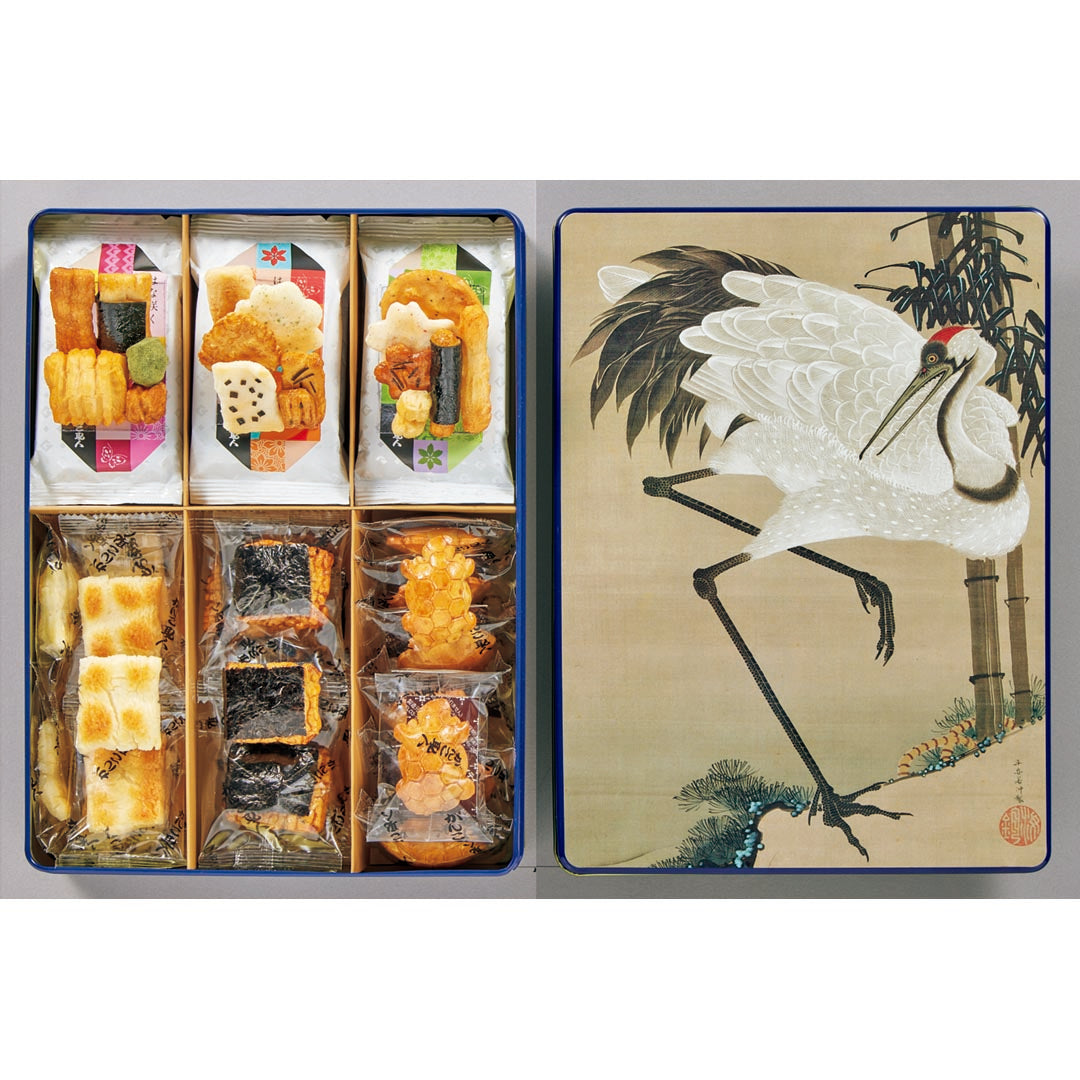 051283東京国立博物館　限定ギフト〈がんこ職人〉鶴図（つるず）　吉祥揃