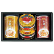 059333〈マルハニチロ〉かに缶詰・ふかひれスープ缶詰詰合せ