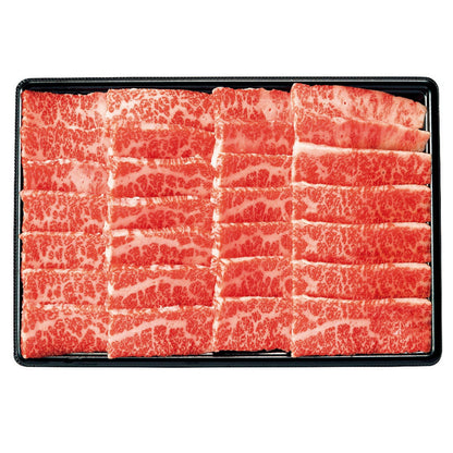 702081〈吉田ハム〉飛騨牛５等級絶品カルビ焼肉用