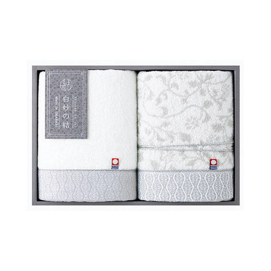 〈白妙の結〉フェイスタオルセット