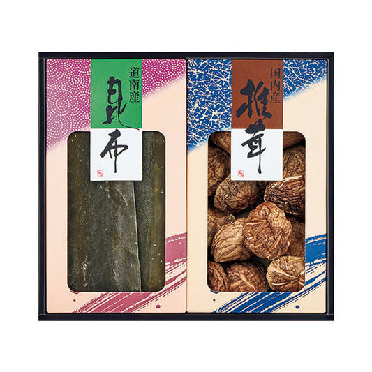 国内産どんこ椎茸・昆布詰合せ