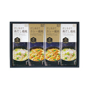 〈創庵おか乃〉讃岐カレーうどん・鶏だしうどん詰合せ