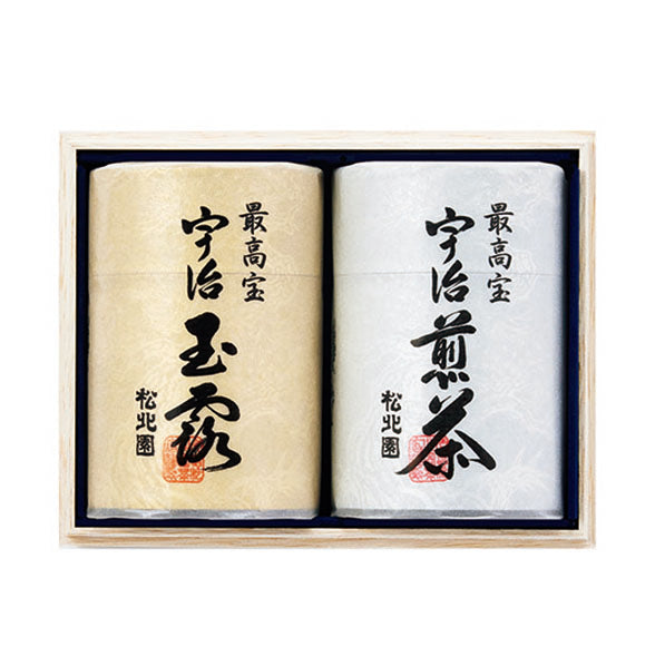 〈松北園〉宇治玉露・煎茶詰合せ