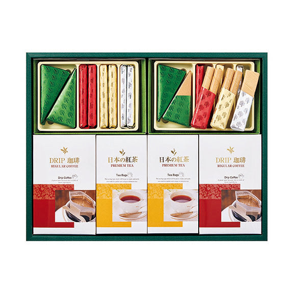 〈Ｔｅａ－Ｔｓｕ〉珈琲・紅茶・〈本髙砂屋〉エコルセ詰合せ
