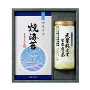 〈愛国製茶〉静岡煎茶・焼海苔詰合せ