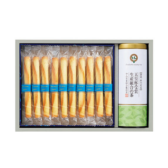 〈ヨックモック〉シガール・〈愛国製茶〉銘茶詰合せ