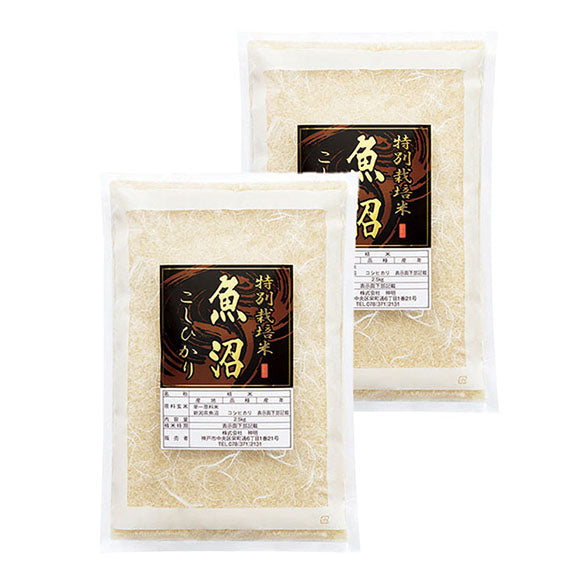 魚沼産特別栽培米こしひかり