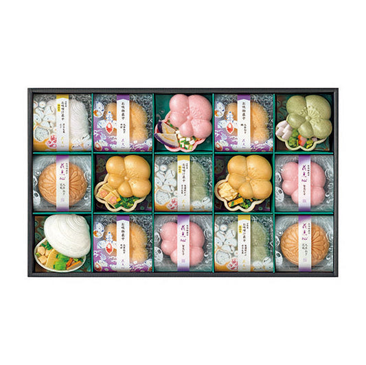 〈京洛 辻が花〉京野菜のお吸物最中詰合せ