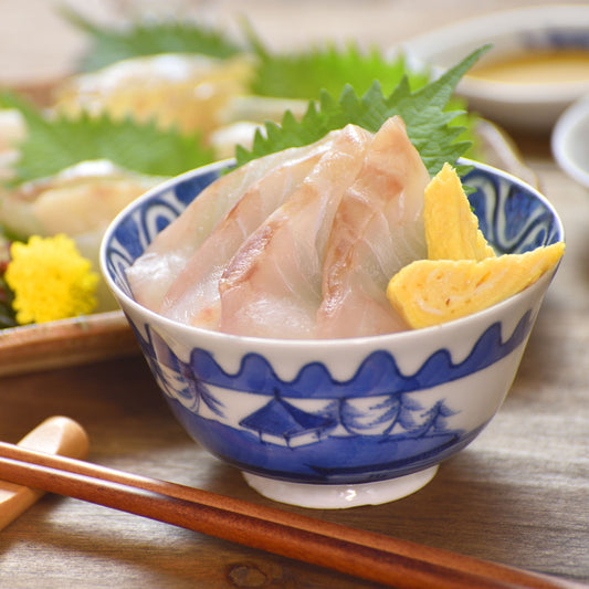 長崎「よか魚」 天然クエと九十九島真鯛の海鮮丼の素